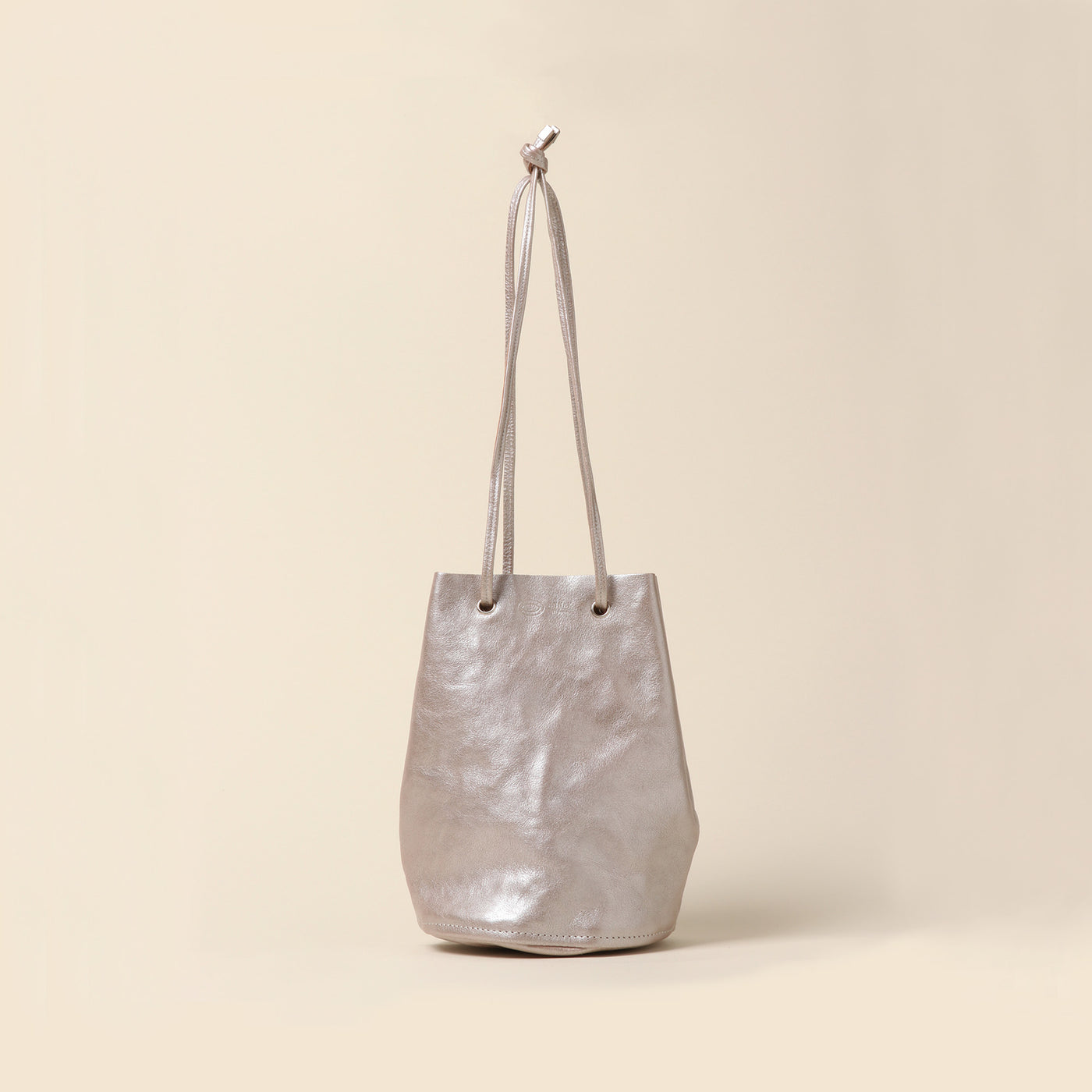 <Annak> Drawstring Shoulder Bag/Black