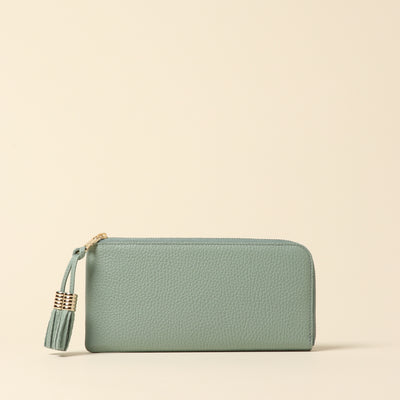 <Atelier Nuu> loop L-shaped long wallet / Lime