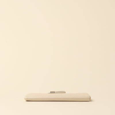 <Atelier Nuu> loop L-shaped long wallet / greige