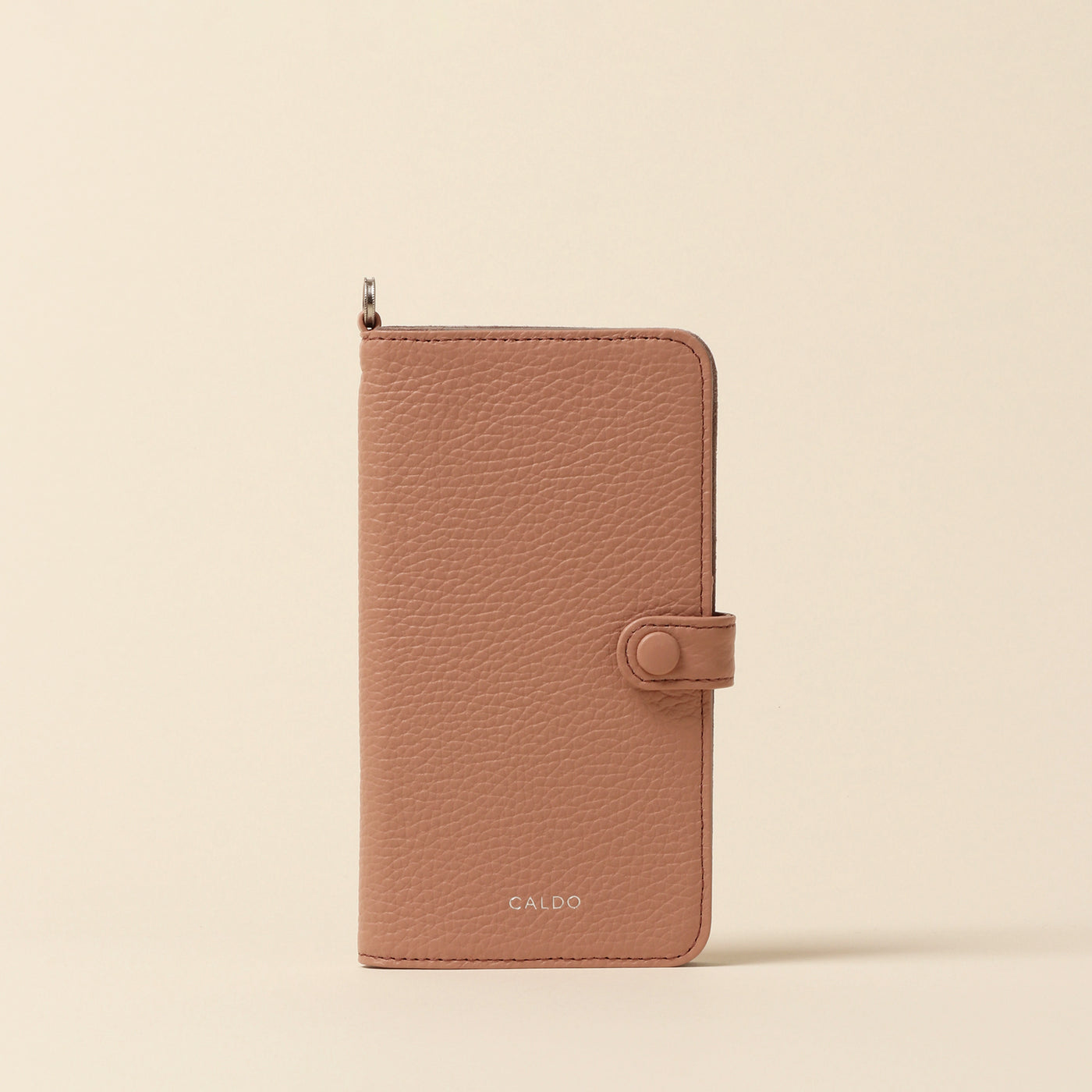 <CALDO tokyo japan> CROSSOVER iPhone Case (iPhone13) / Sax Beige