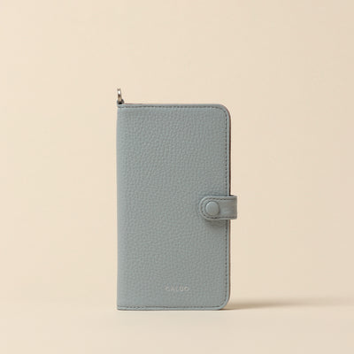＜CALDO…TOKYO JAPAN＞ CROSSOVER iPhone 手機殼 (iPhone13)/粉灰色