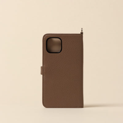 <CALDO tokyo japan> CROSSOVER iPhone Case (iPhone13) / Sax Beige