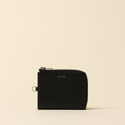 <CALDO tokyo japan> CROSSOVER Pocket Wallet / Light Gray Yellow