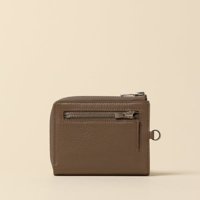 <CALDO tokyo japan> CROSSOVER Pocket Wallet / Light Gray Yellow