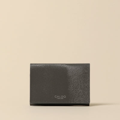 <CALDO tokyo japan> MINK Card Case / Gray