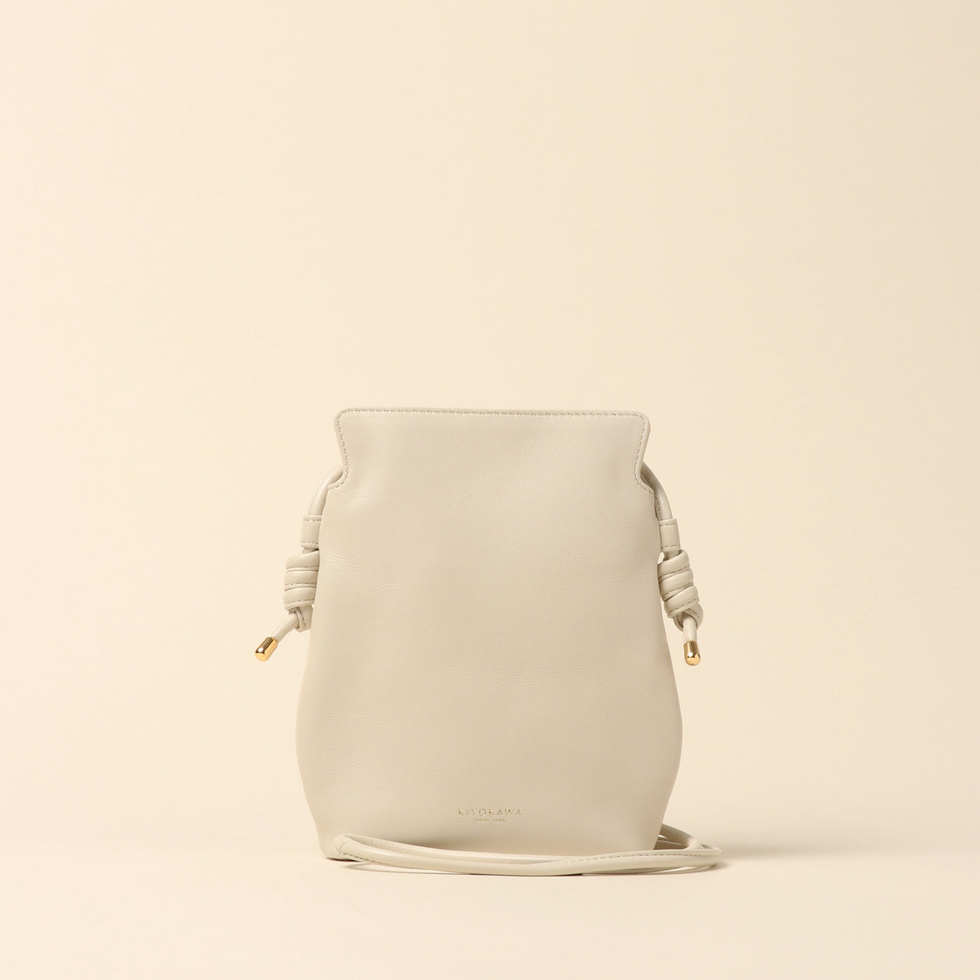 <KIYOKAWA> ZITA Mini Pochette / Ivory