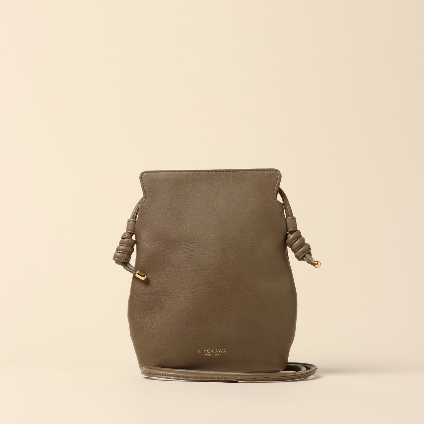 <KIYOKAWA> ZITA Mini Pochette / Ivory