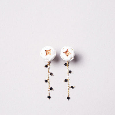 <Selieu> Ichirin Pierced Earrings / Sakura