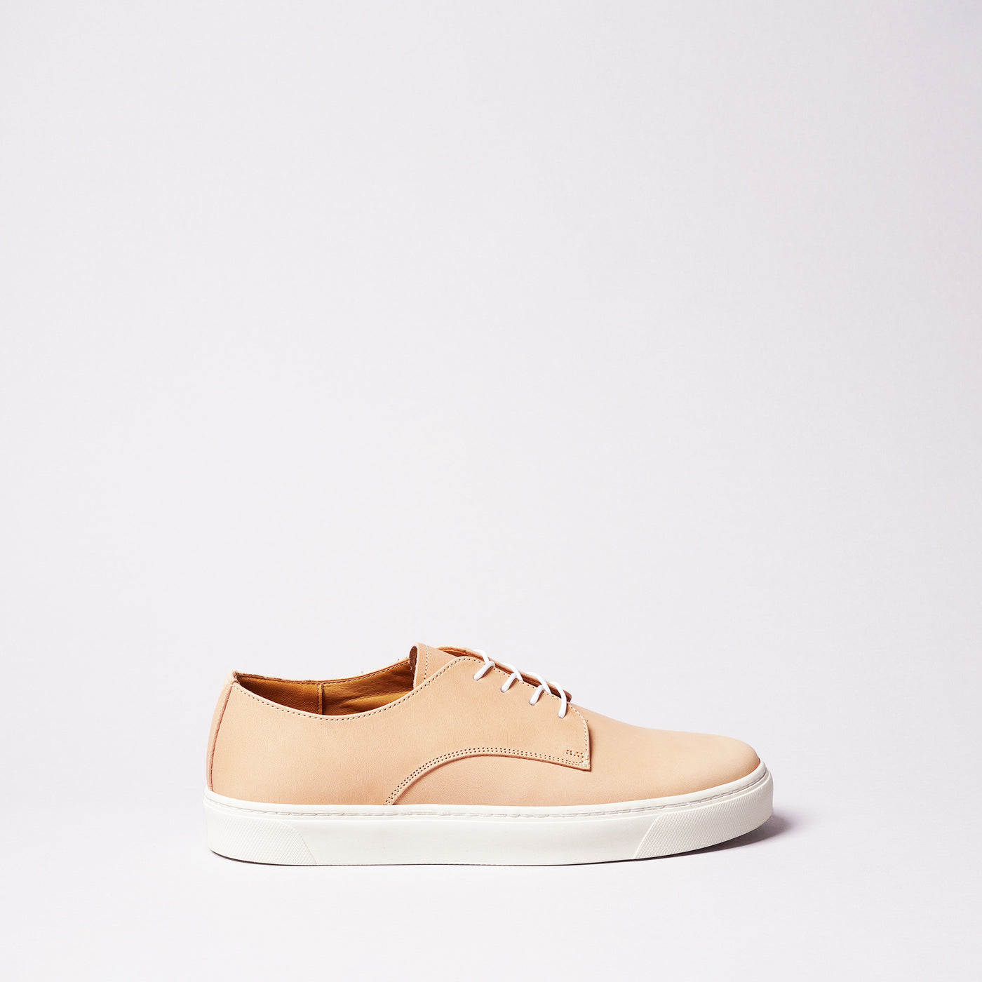 <TOSS> Bath Bath Lace-up Leather Sneaker Tochigi Tanned Leather/Khaki