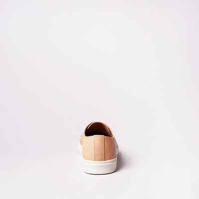 <TOSS> Bath Bath Lace-up Leather Sneaker Tochigi Tanned Leather/Khaki