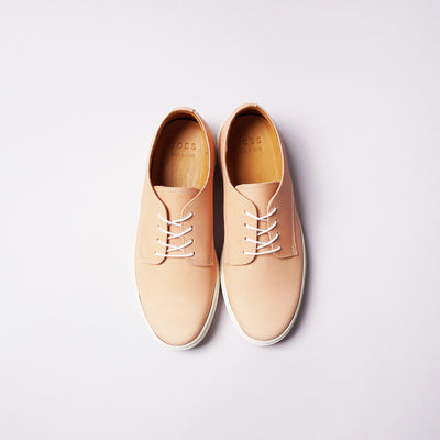 <TOSS> Bath Bath Lace-up Leather Sneaker Tochigi Tanned Leather/Khaki