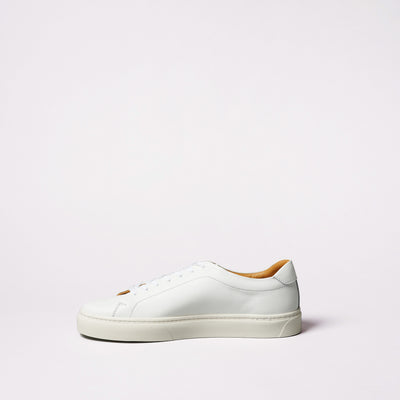 <TOSS> Chester Chester Lace-up Leather Sneakers / White