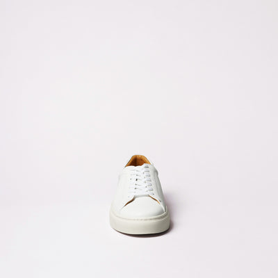 <TOSS> Chester Chester Lace-up Leather Sneakers / White