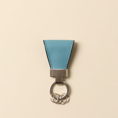＜VINTAGE REVIVAL PRODUCTIONS> Key clip calf leather/yellow