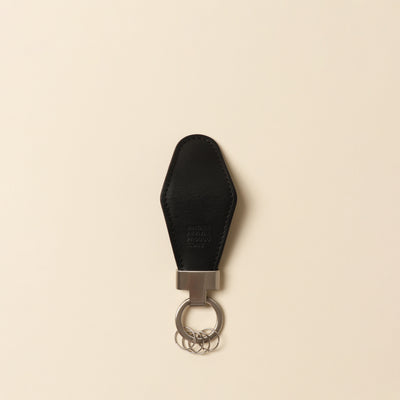 ＜Vintage Revival Productions key clip oiled leather, brown