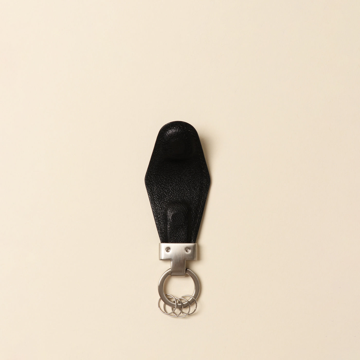 <Vintage Revival Productions> key clip, oil leather / olive