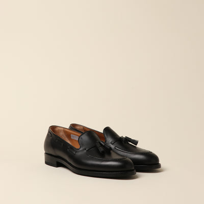 <Regal> Tassel loafer/dark brown suede