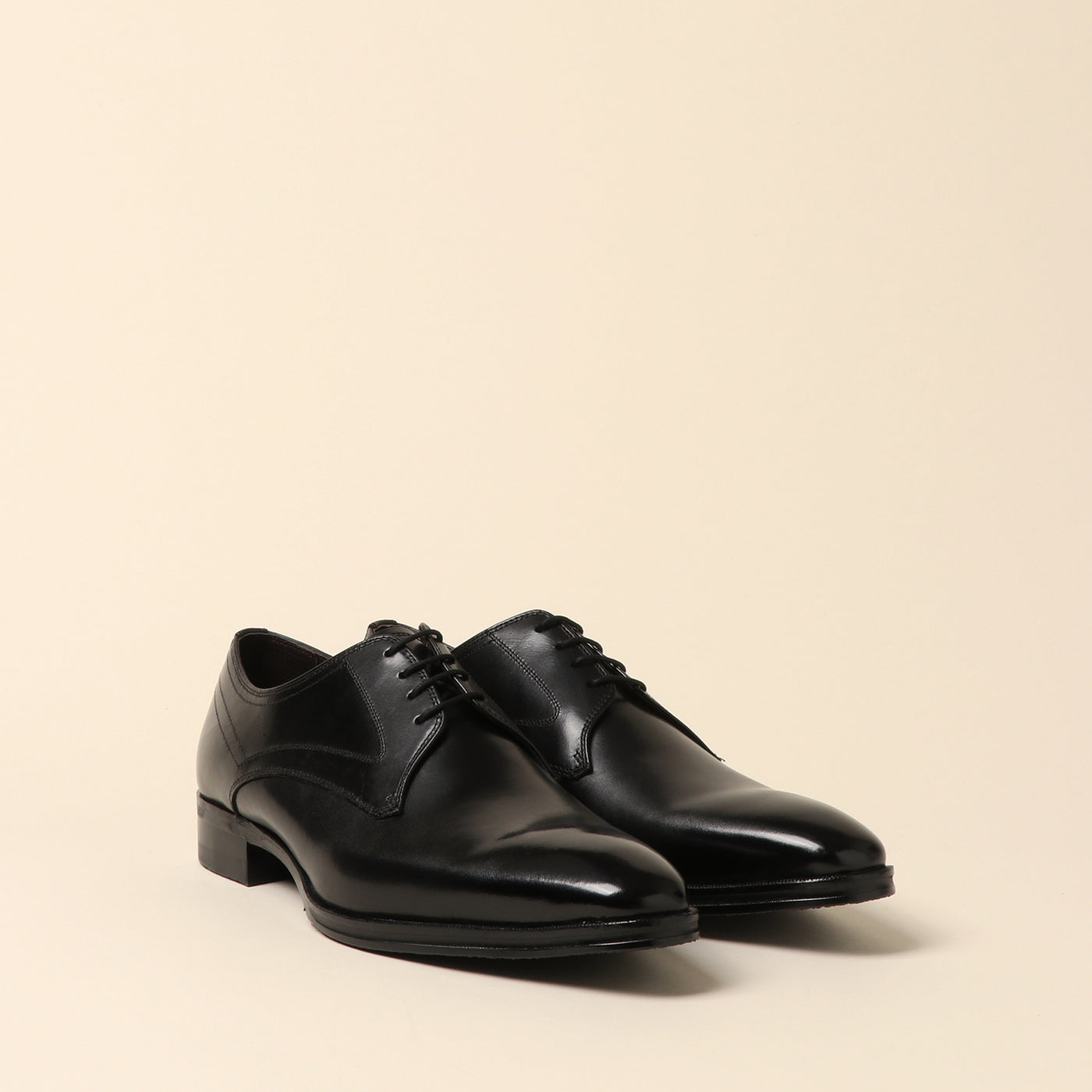 ＜madras＞plain toe 平頭鞋/淺棕色