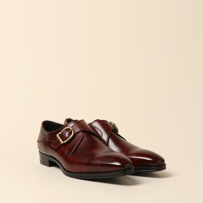 <Madras> Monk strap/black