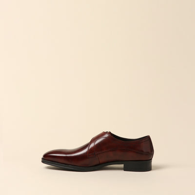 <Madras> Monk strap/black