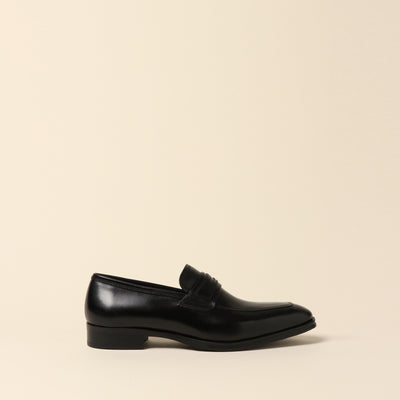 ＜madras＞Coin Loafer 經典樂福鞋/黑色