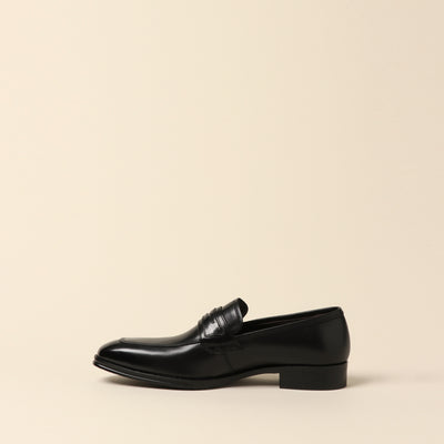 ＜madras＞Coin Loafer 經典樂福鞋/黑色