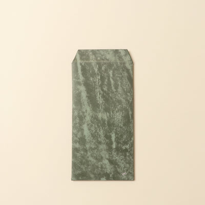 ＜Mojakawa envelope case L / dark green