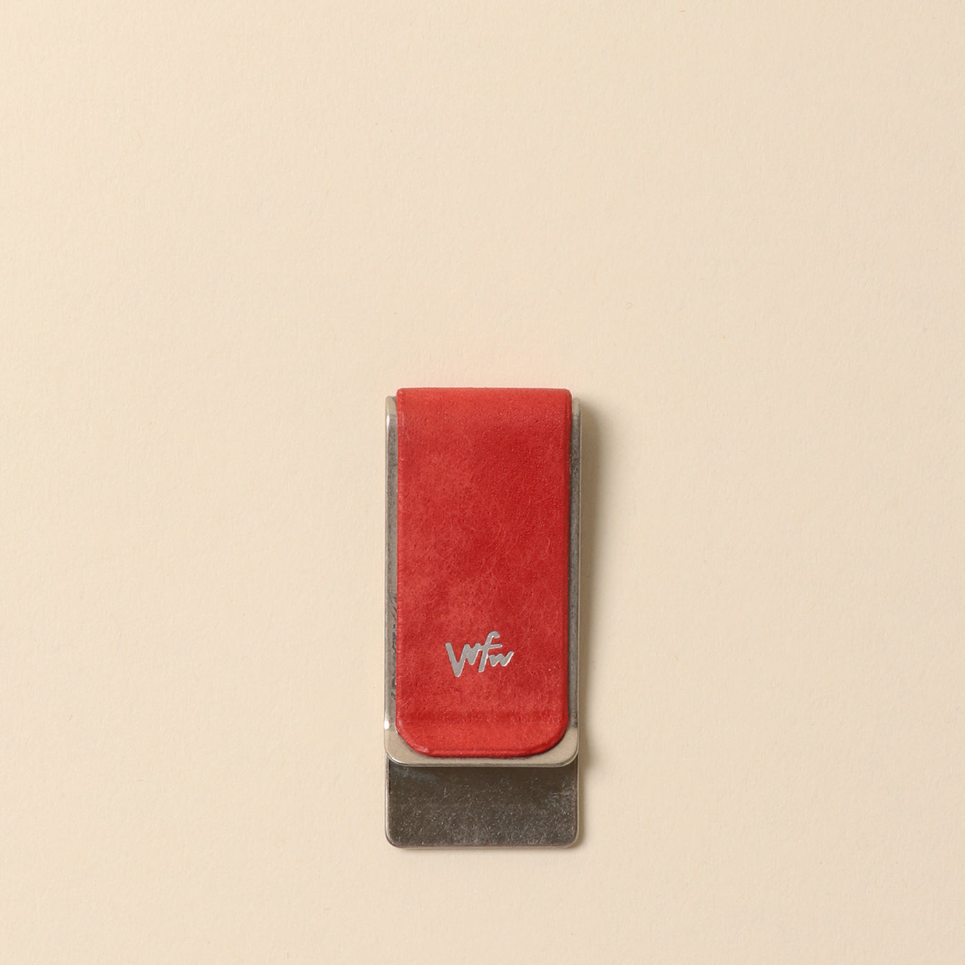 <Mojakawa> Money clip / Rosso