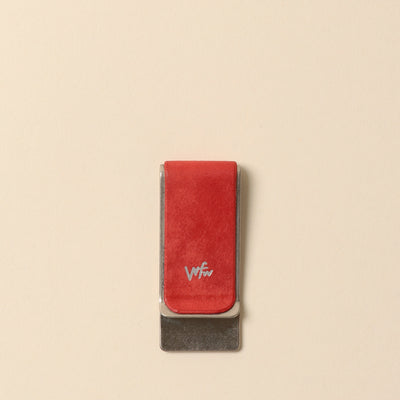 <Mojakawa> Money clip / Rosso