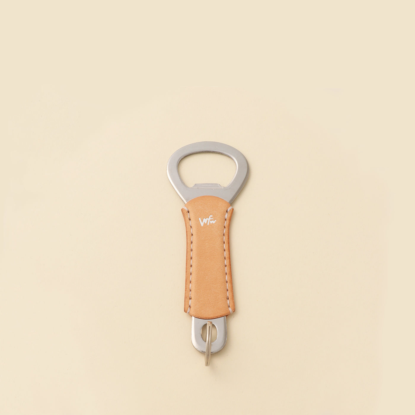 <Mojakawa> Bottle opener key ring / Nero