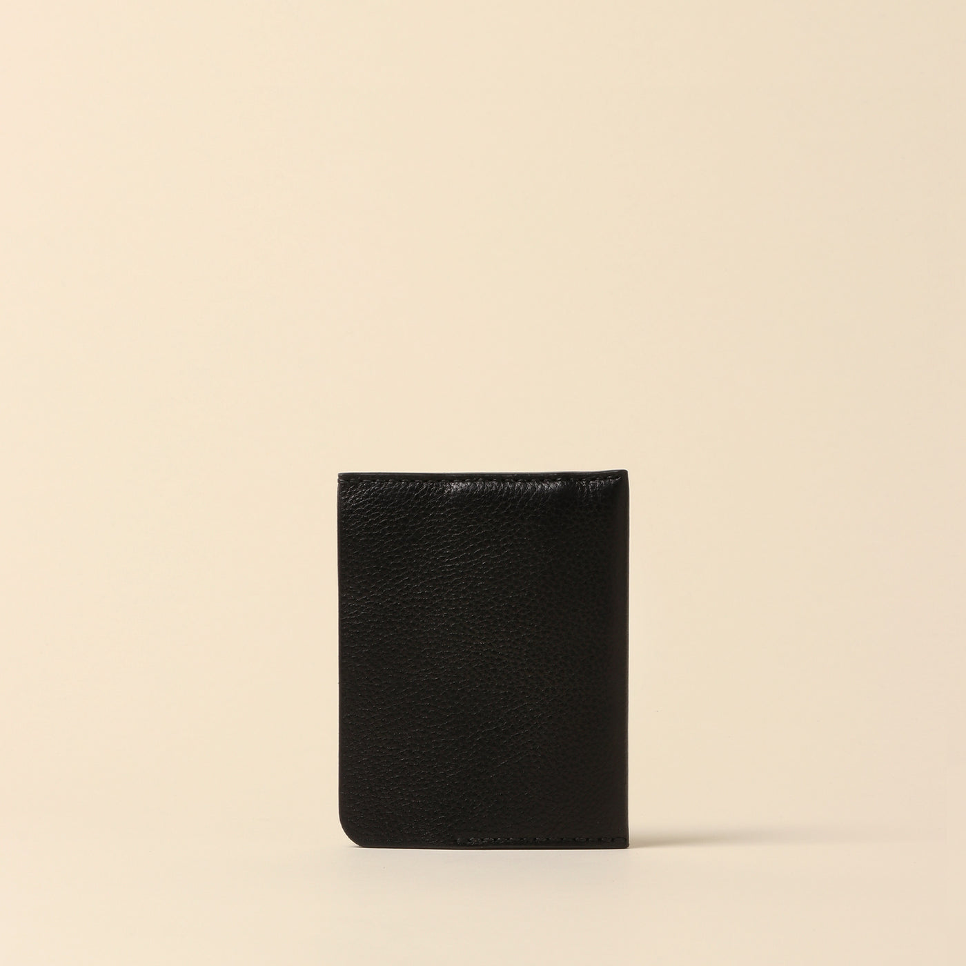 ＜Mojakawa> nane half wallet / black