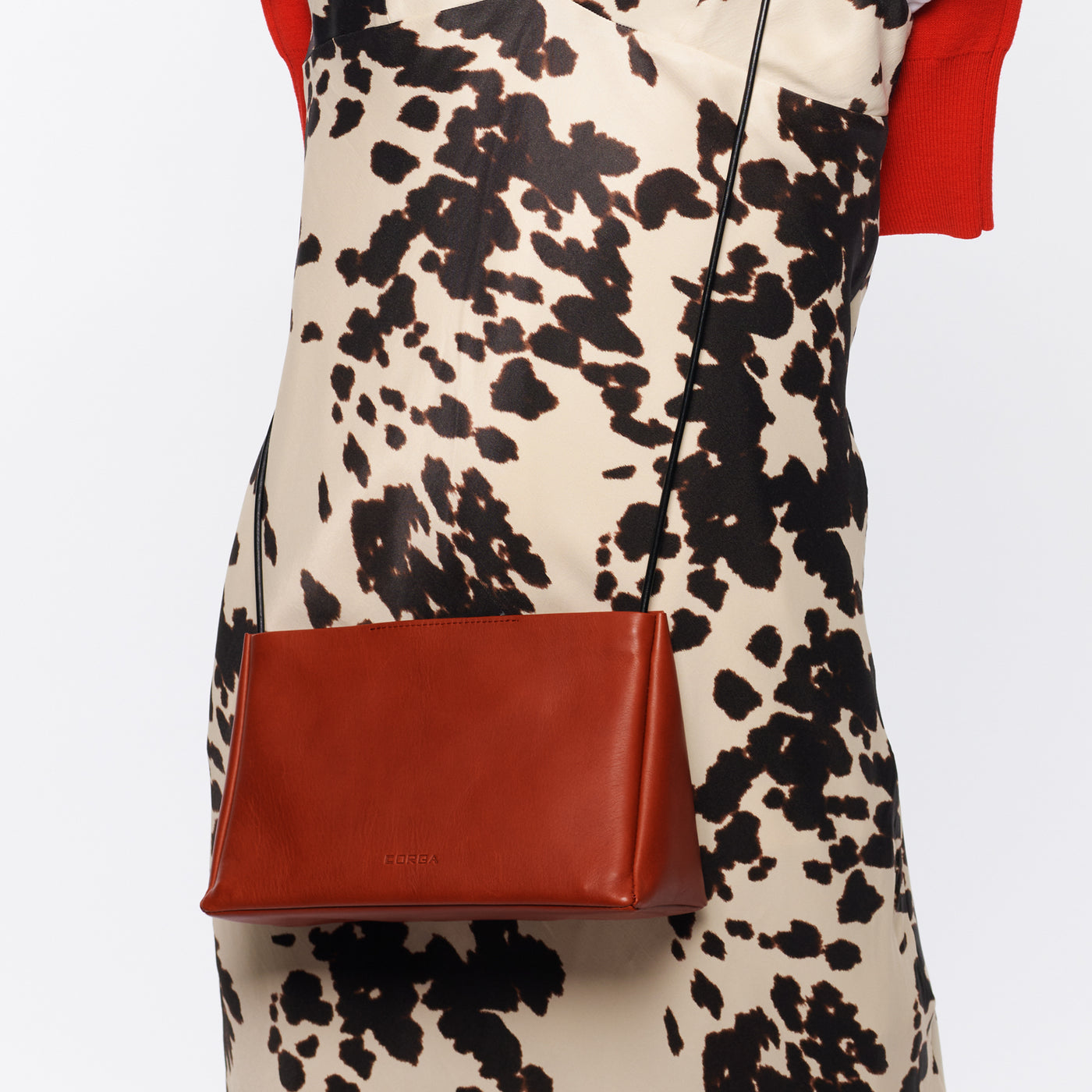<Corga> Cord shoulder/black