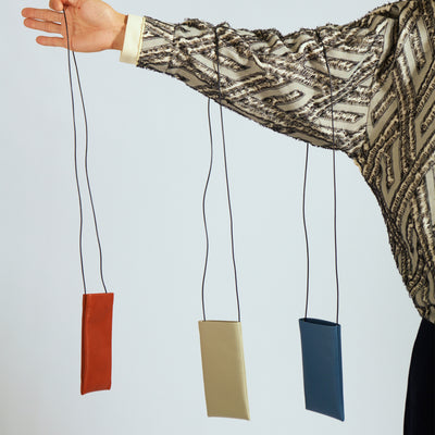 <Corga> Cord pocket / red